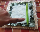 Foto del paso 2 de la receta: 3 Maki roll (sushi alternativo, alternativamente barato y rico)