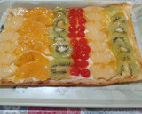Foto del paso 14 de la receta: Tarta de frutas con hojaldre