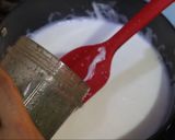 A picture of step 3 of Paan kheer (Saamak rice).