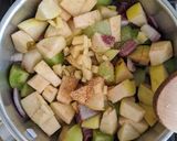 A picture of step 2 of Green Tomato Chutney.