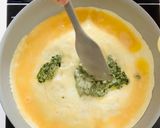 A picture of step 3 of Mushroom & Spinach Omelet.