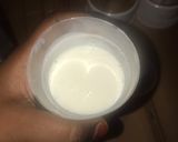 A picture of step 1 of Apple smoothie.
