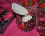 A picture of step 7 of Fruity Rice Pudding  فرنی میوه ای.
