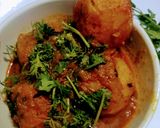 दम आलू करी (Dum aloo curry recipe in Hindi) रेसिपी चरण 5 फोटो
