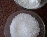 A picture of step 1 of Mahalabia the Arabian desserts.