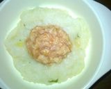 Foto langkah ke 4 dari resep Day. 65 Bubur Pepes Nila (8 month+).
