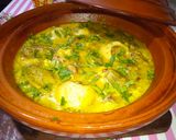 A picture of step 4 of Dolma Ftajin (Stuffed Vegetables Stew).