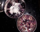 A picture of step 1 of Tangy Jamun Shots.