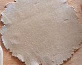 A picture of step 2 of Bran flour roti.