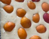 Egyszerű sárgabarackos kevert süti recept fázis 2 fotója