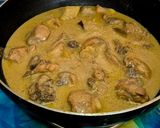 A picture of step 10 of Chicken Rezala.