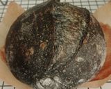 Foto langkah ke 21 dari resep Charcoal Sourdough Bread (Open Bake Method - Oven Tangkring).