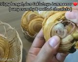 Foto langkah ke 8 dari resep Karipap pastel Manis isi Pisang Coklat, Super Renyah, Berlayer.