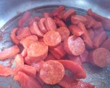 Foto del paso 2 de la receta: Garbanzos con cecina y chorizo parrillero