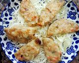 รูปขั้นตอนการทำที่ 5 ของ เกี๊ยวอกไก่ทอดน้ำ (คลีน)