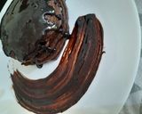 A picture of step 5 of Chocolate pancakes.