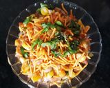 A picture of step 7 of Corn Bhel.
