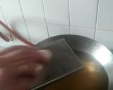 A picture of step 2 of Faradi Kela Wafers.