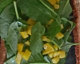 A picture of step 3 of My Sliced Chicken with Spinach and Yellow Sweet Pepper Sandwich.