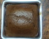 A picture of step 3 of Parle ji cake.