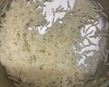 A picture of step 2 of Matki sprout Pulao.