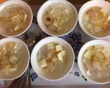 Hình bước làm 1 của món Chè khúc bạch