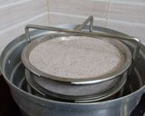 A picture of step 6 of Black rice, Kodo millet, foxtail millet thattu idly.
