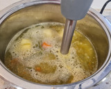 Foto del paso 3 de la receta: Puré de judías verdes, calabacín y zanahorias sin na de na