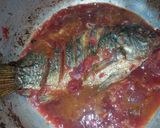 A picture of step 3 of Fish in Beetroot sauce# author Marathon #.