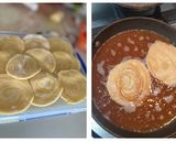 A picture of step 10 of Flaky Spiral Curry Puffs.