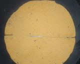 A picture of step 2 of Italian Paratha.