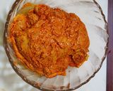A picture of step 1 of Chicken Tandoori without oven.