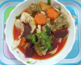 Hình bước làm 3 của món Canh xương hầm rau củ