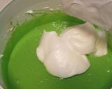 Foto langkah ke 4 dari resep Pandan Ogura Cake.
