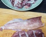 Foto del paso 1 de la receta Calamares encebollados