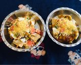समोसा छोले चाट (samosa chole chaat recipe in marathi) रेसिपी स्टेप 5 फोटो 