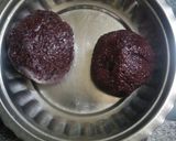 A picture of step 4 of Beetroot Diya Sweet.