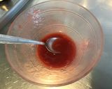 Une image de l'étape 4 de Coulis de cerises.
