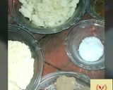 A picture of step 1 of Mirchi Vada.