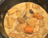 A picture of step 2 of Vegetarian Curry.