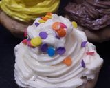 A picture of step 3 of Vanilla butter cream frosting.