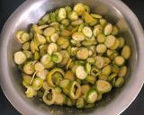 A picture of step 1 of Spiny gourd (kakrol) Subji.