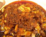 A picture of step 7 of Unpeeled Ginger Ewa Agoyin Sauce.
