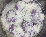 Hình bước làm 6 của món Xôi khúc lá cẩm biến tấu từ xôi khúc