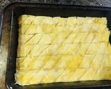 A picture of step 4 of Filo Pastry Baklava.