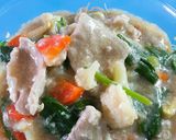 รูปขั้นตอนการทำที่ 5 ของ ราดหน้าหมู (ไม่ใส่เต้าเจี้ยว)
