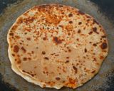 A picture of step 4 of Mixture Paratha.