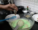 A picture of step 5 of Pistachio pound cake.