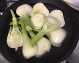 A picture of step 3 of Braised Fennel with Pork Jus.