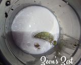 A picture of step 2 of Avocado Coconut Milk Shake.